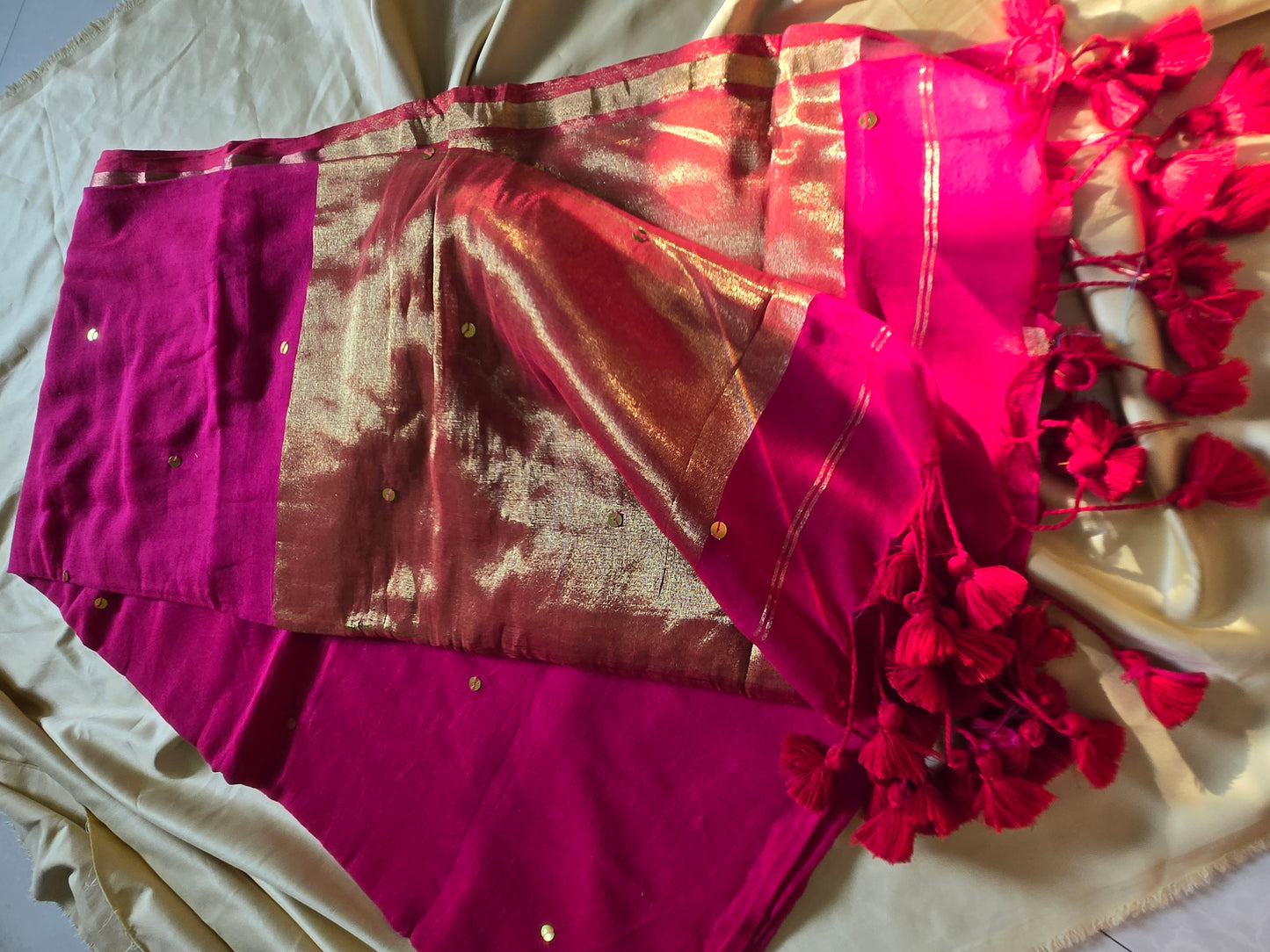 Mulcotton Sitara Saree
