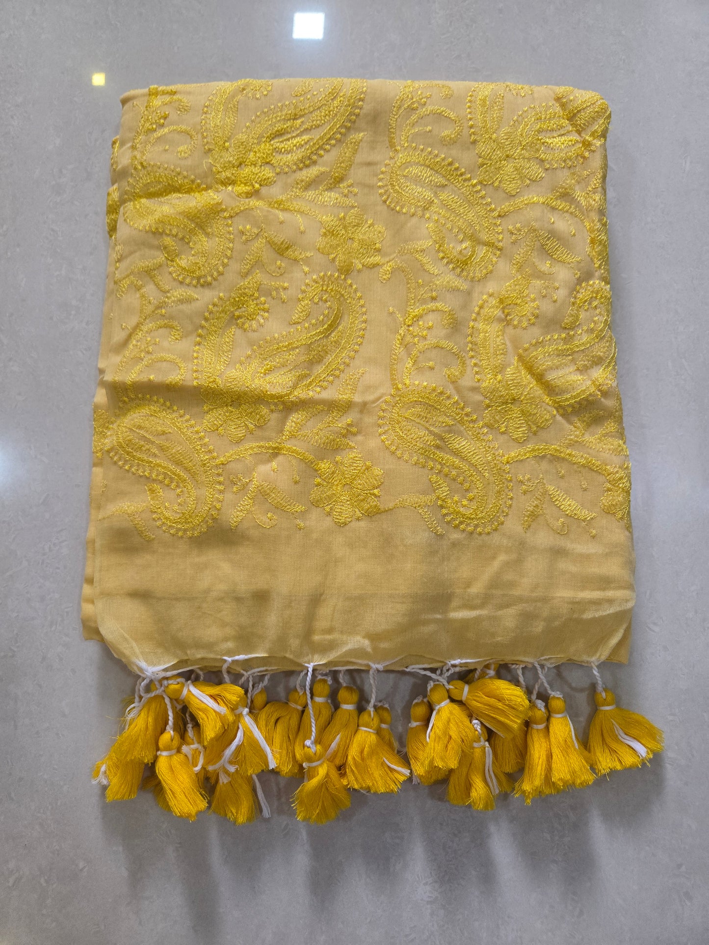 Chikankari Mulcotton Saree
