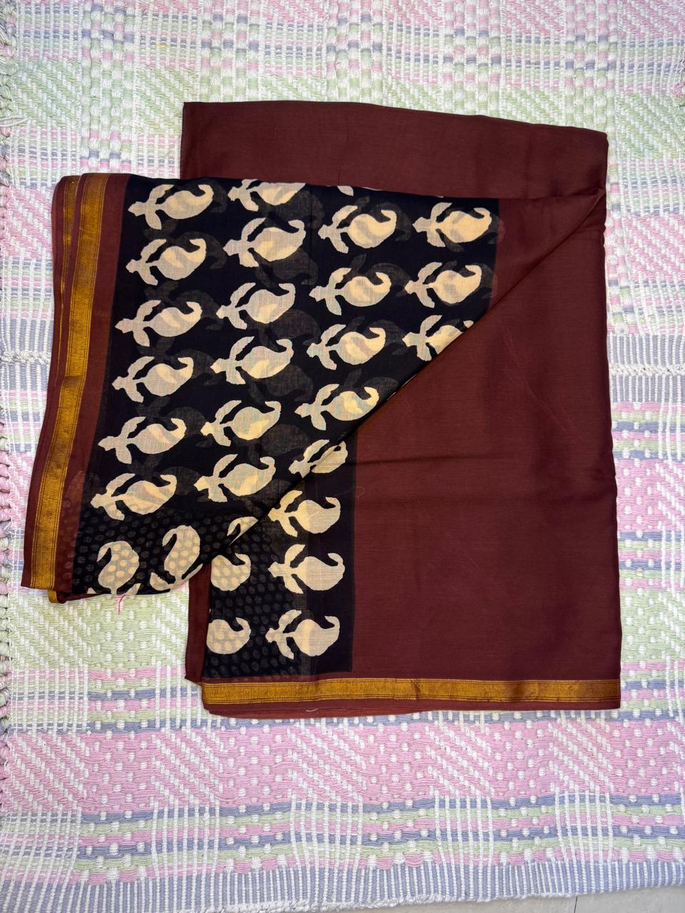Chanderi Cotton saree