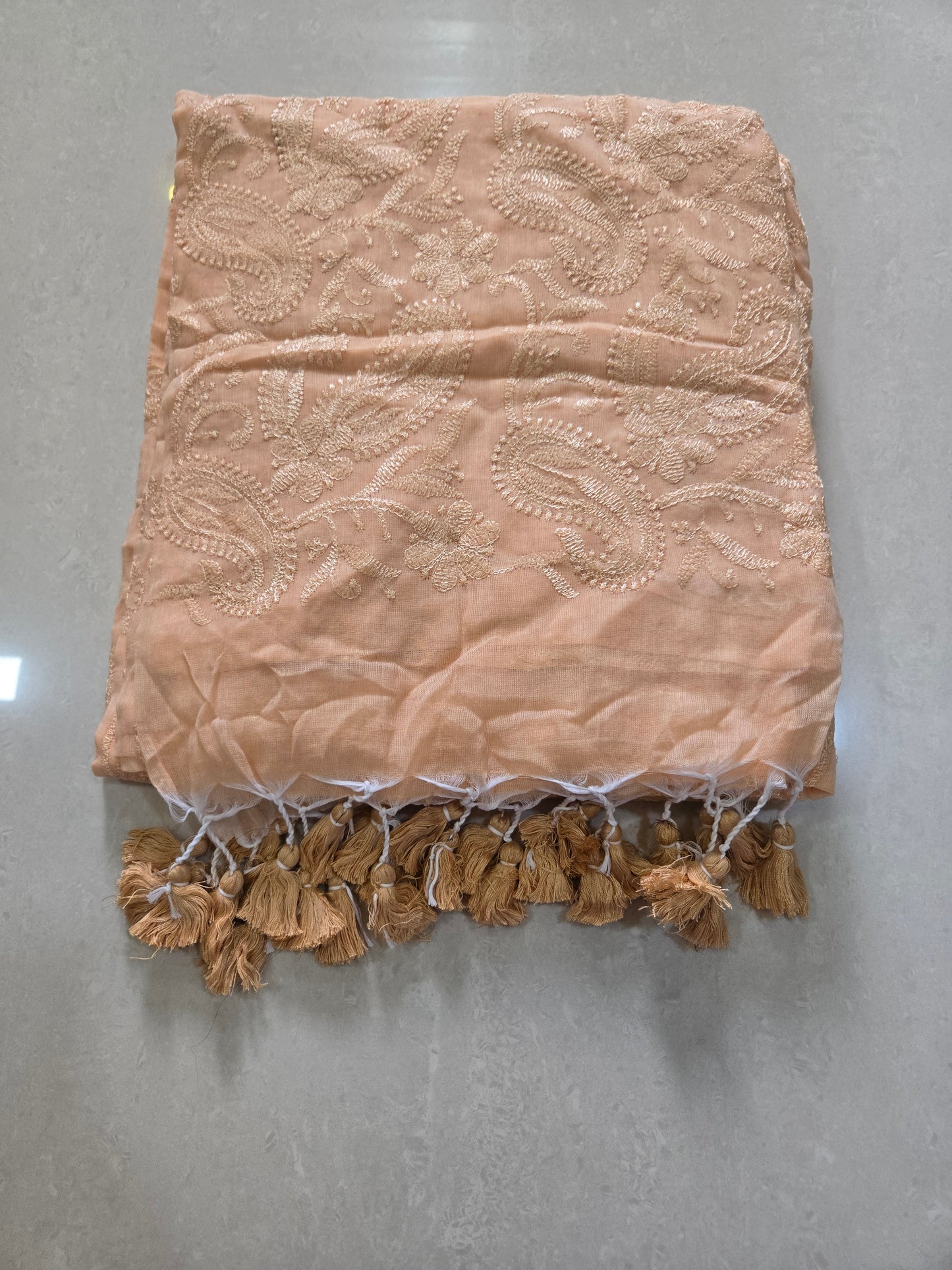 Chikankari Mulcotton Saree