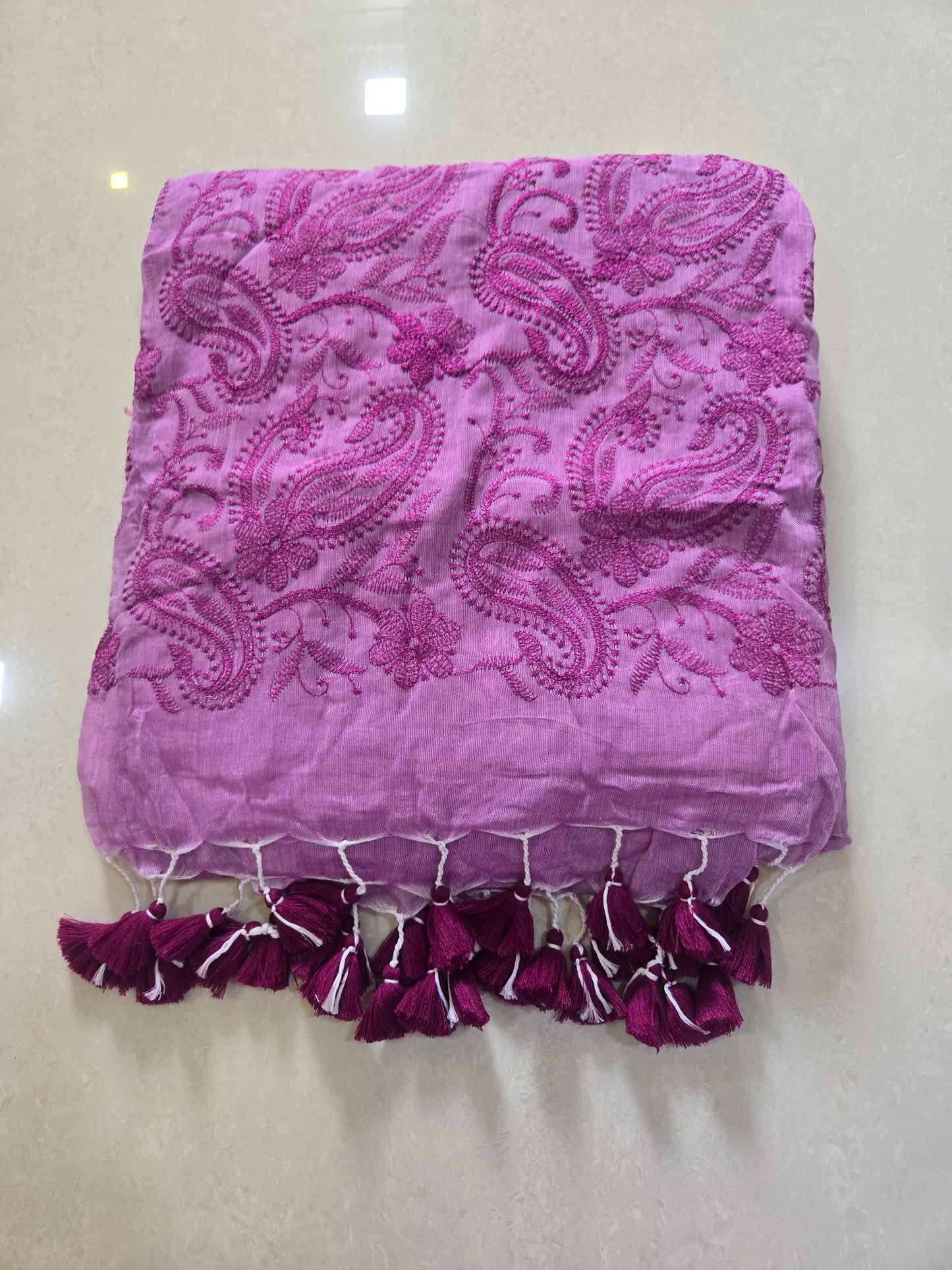 Chikankari Mulcotton Saree